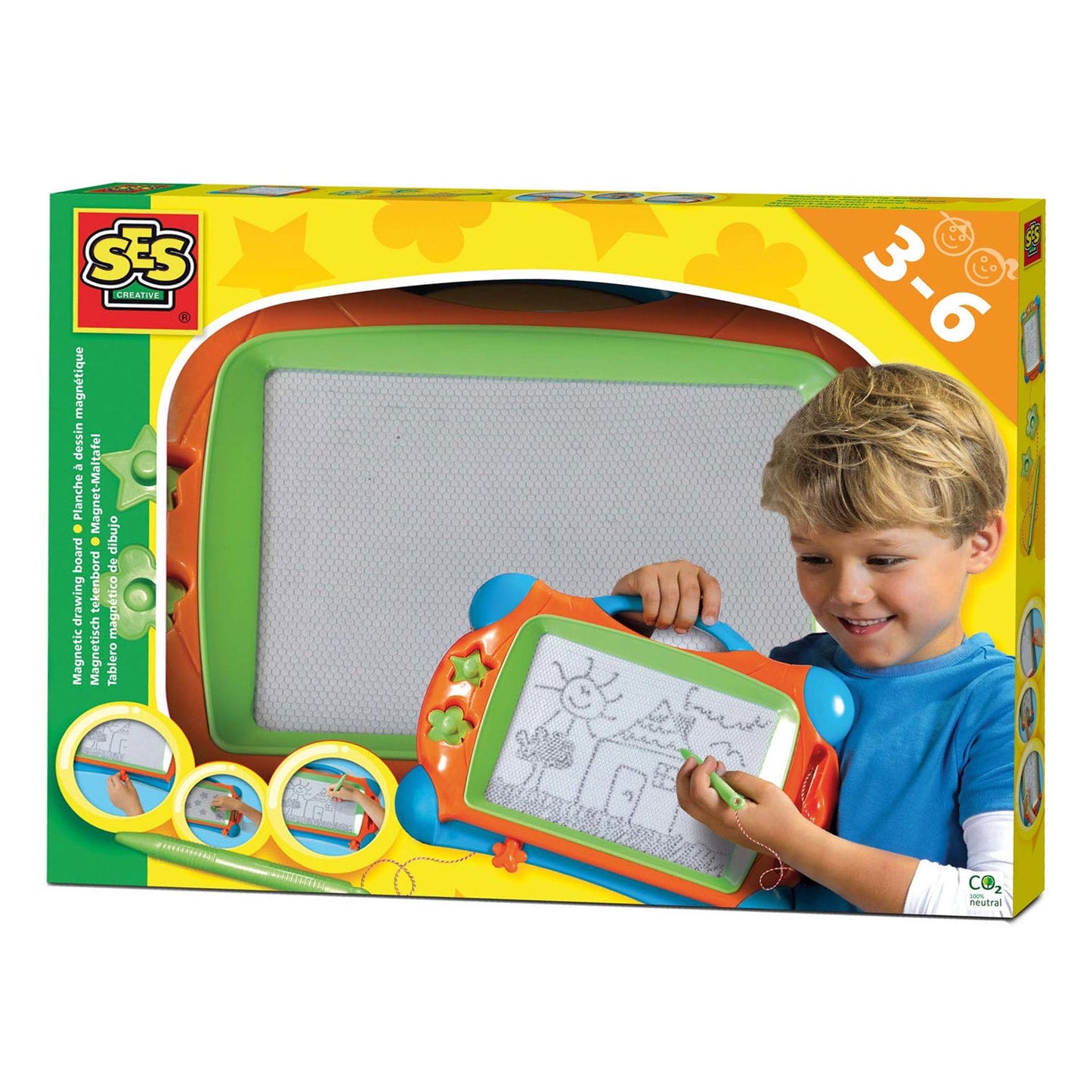 SES magnetisch tekenbord