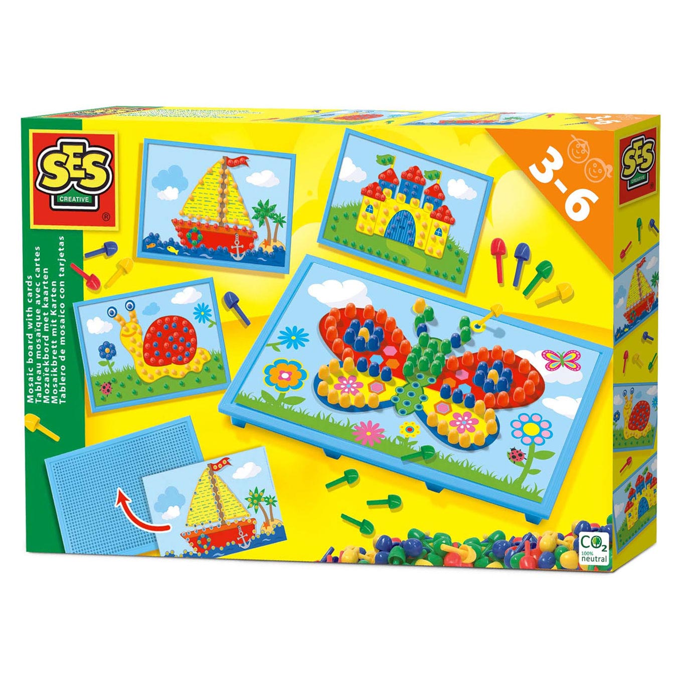 SES Creative Ses mozaïekbord met kaarten