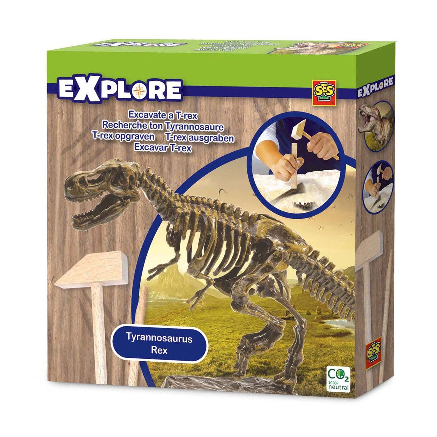 SES Creative Ses t-rex opgraven