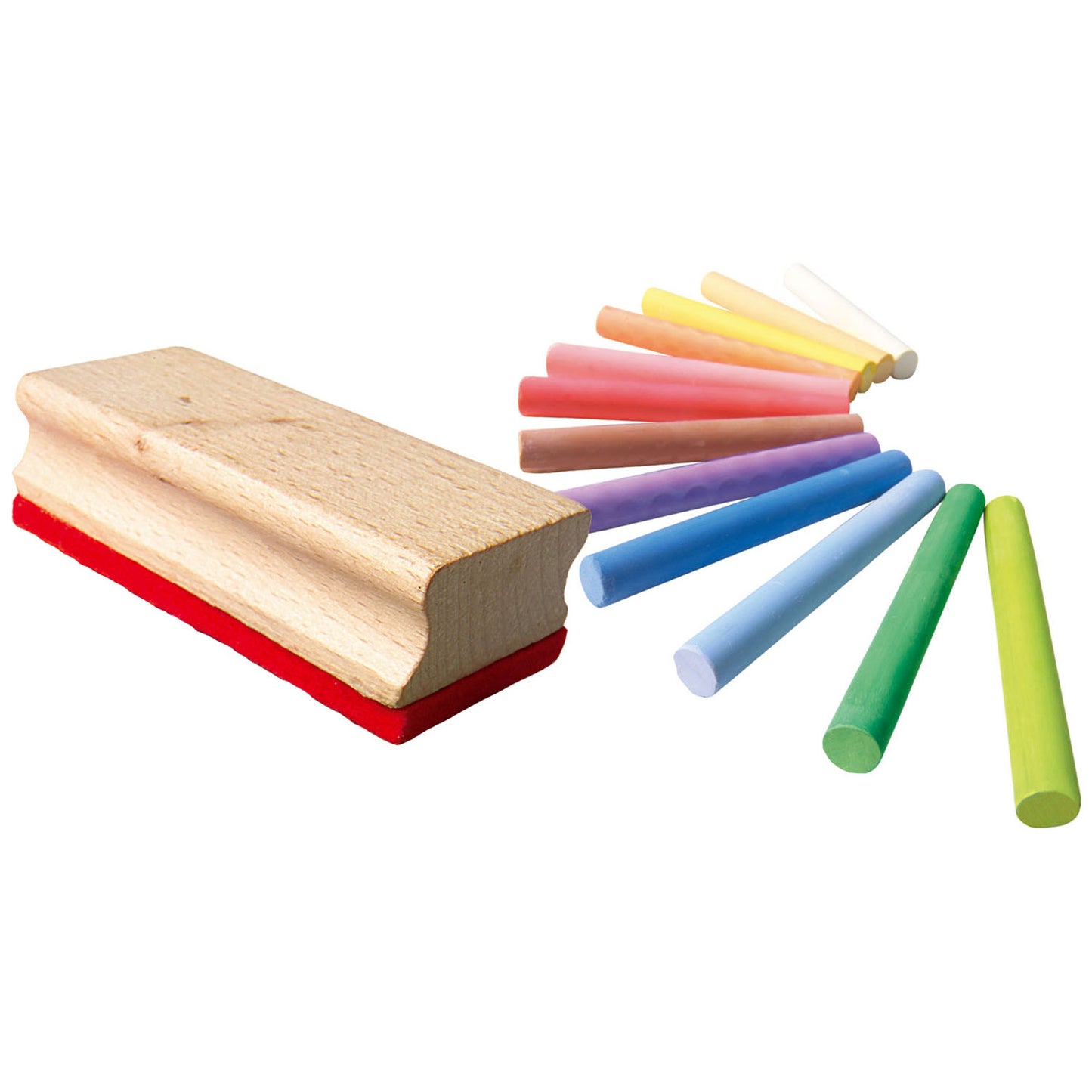 SES Creative Ses kleurkrijtjes met wisser