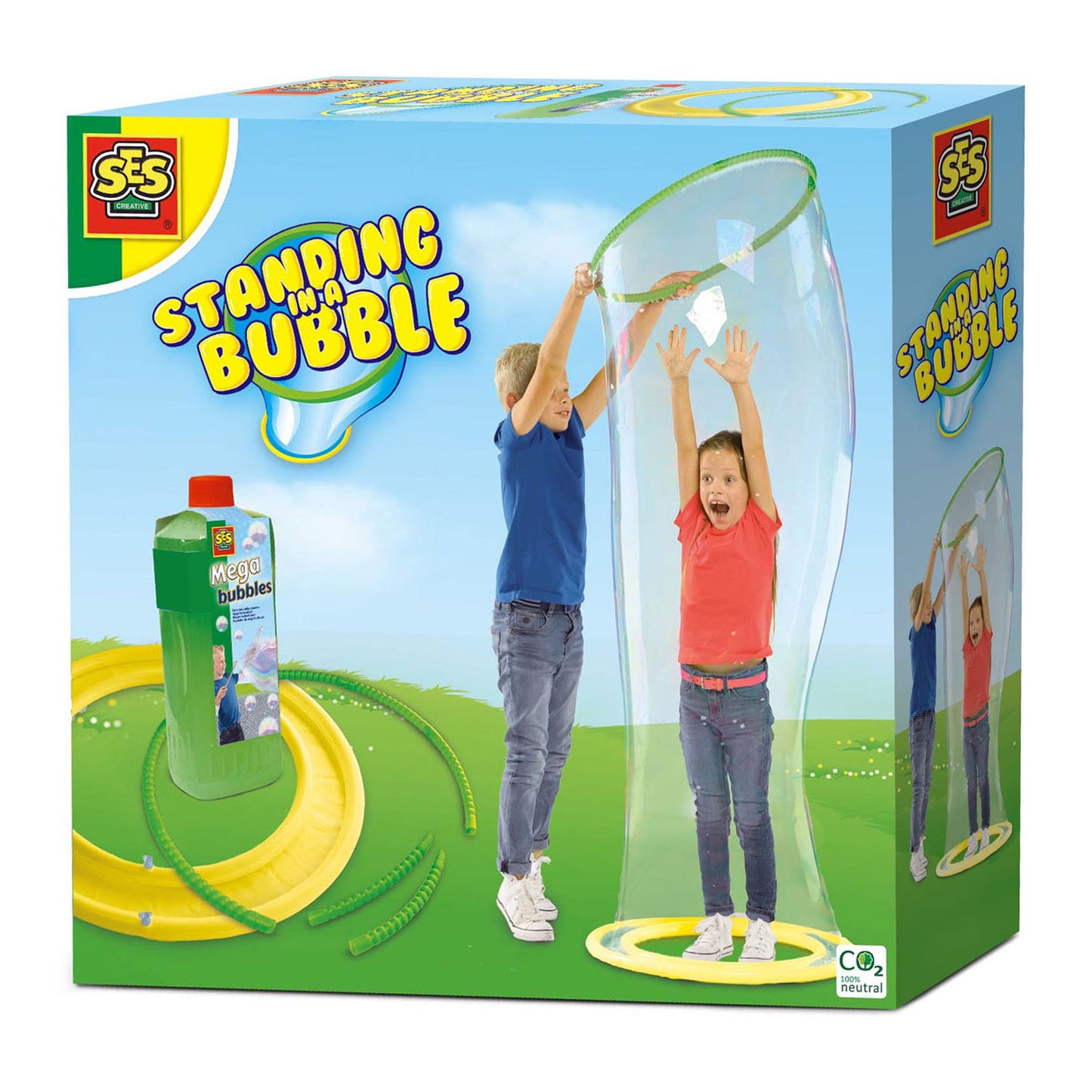 SES Creative Ses staan in een mega bubbel