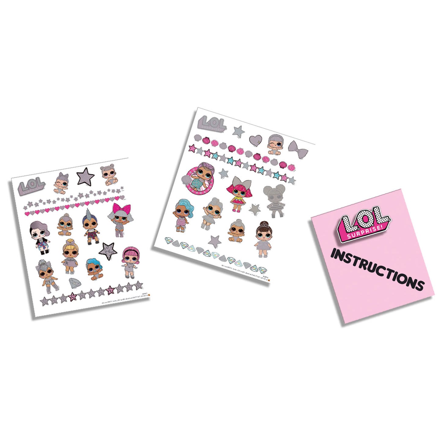 L.O.L. Ses metallic tattoos