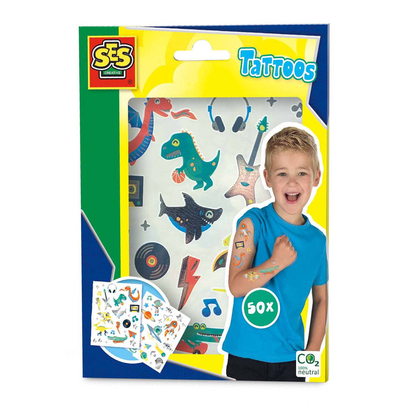 SES Creative Ses tattoos voor kinderen