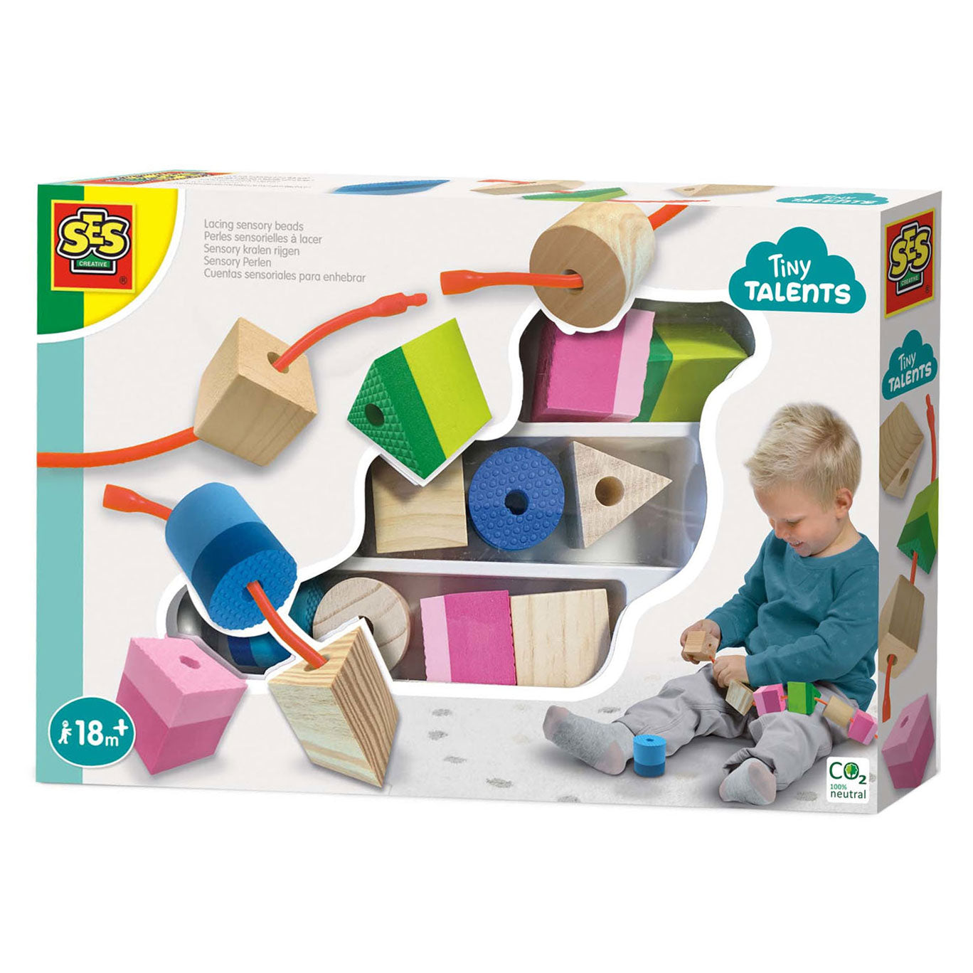 SES Creative Ses kralen sensory rijgen