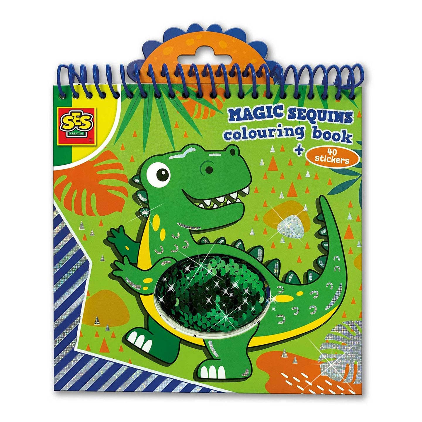 SES magische pailletten kleurboek