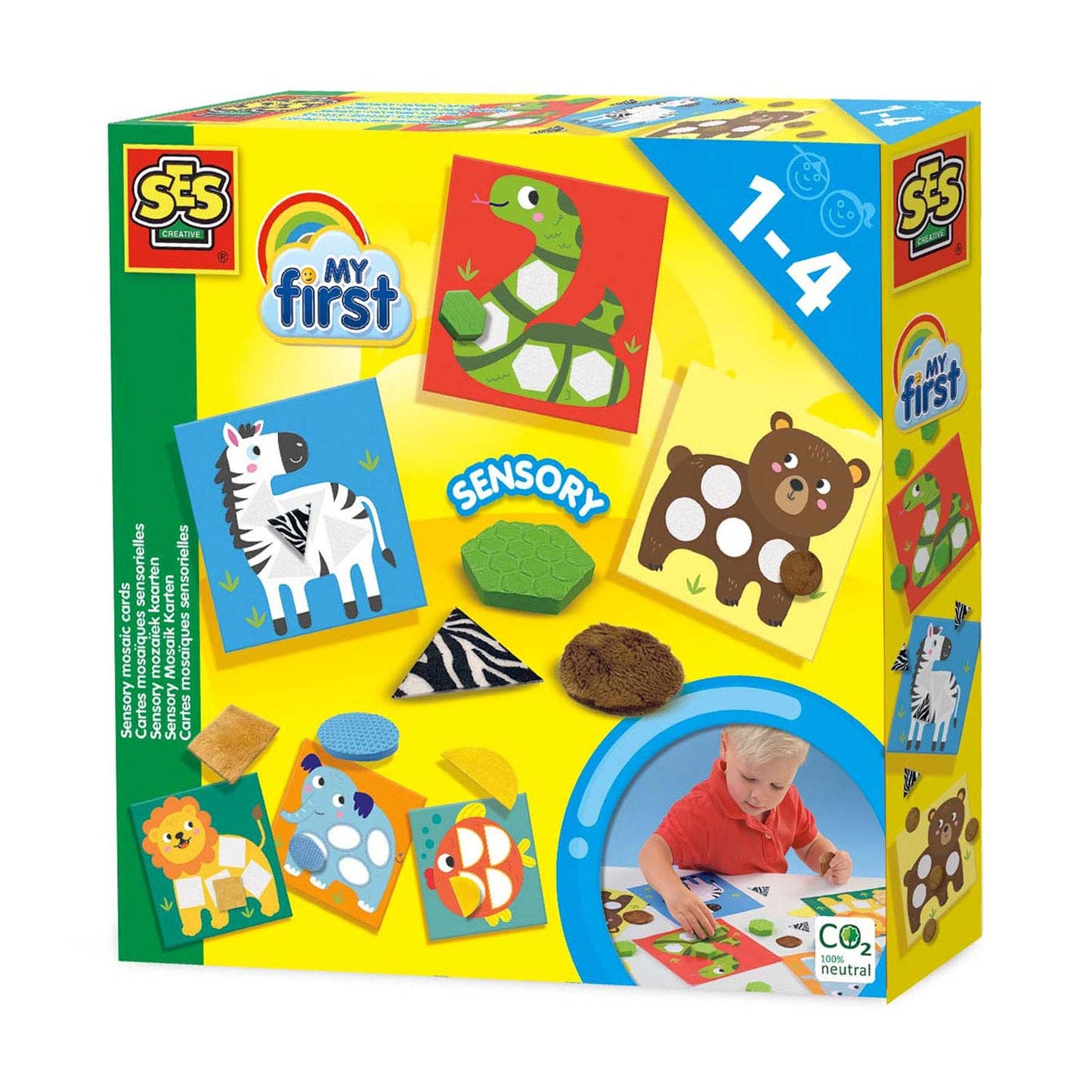 SES my first - sensory mozaïek kaarten