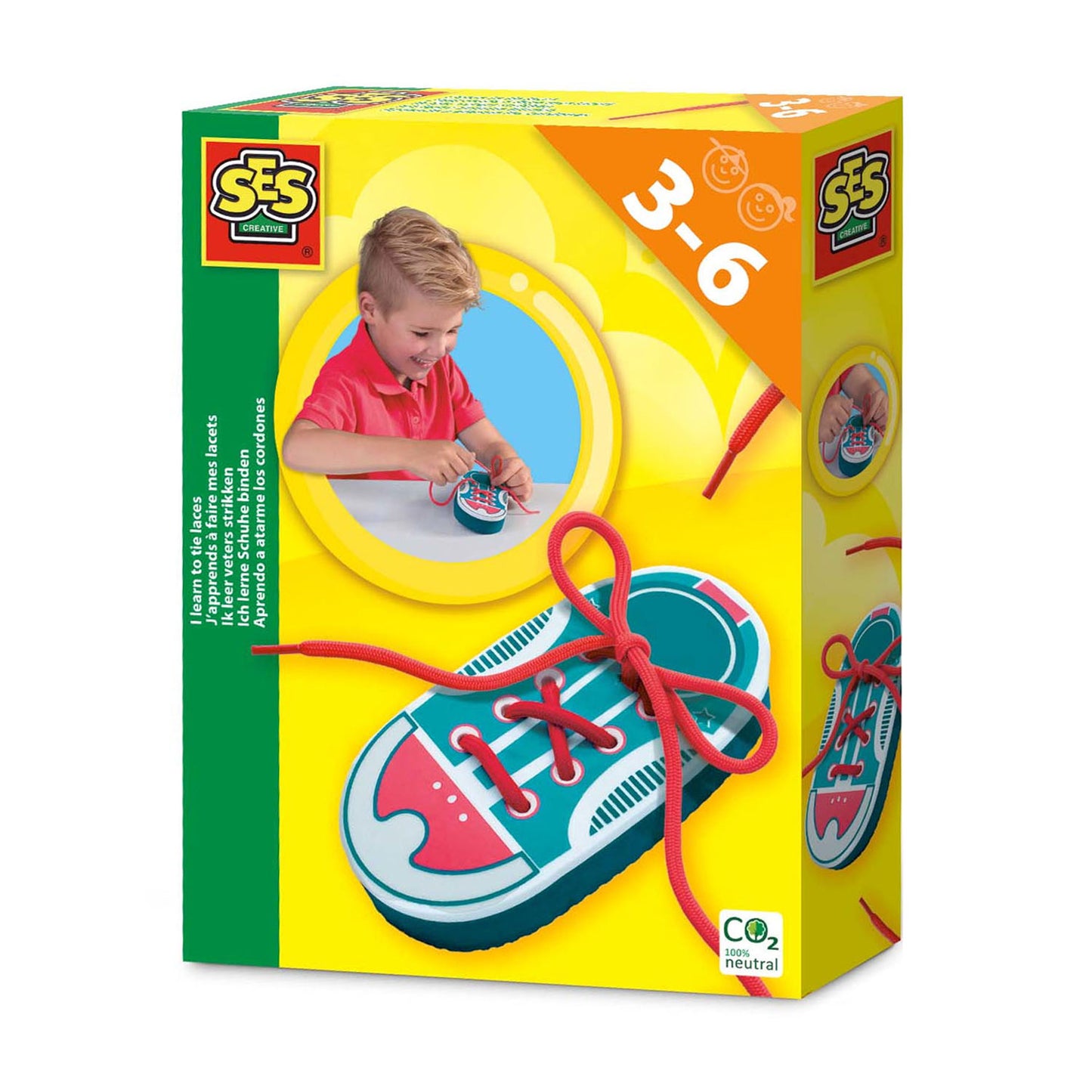 SES Creative Ses ik leer veters strikken