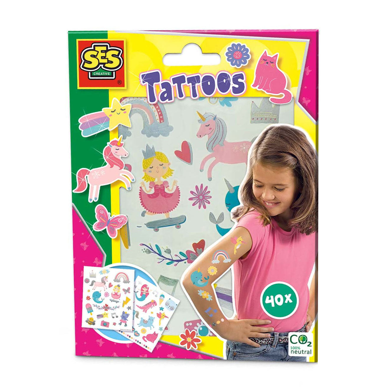 SES Creative Ses tattoos voor kinderen - sprookjes
