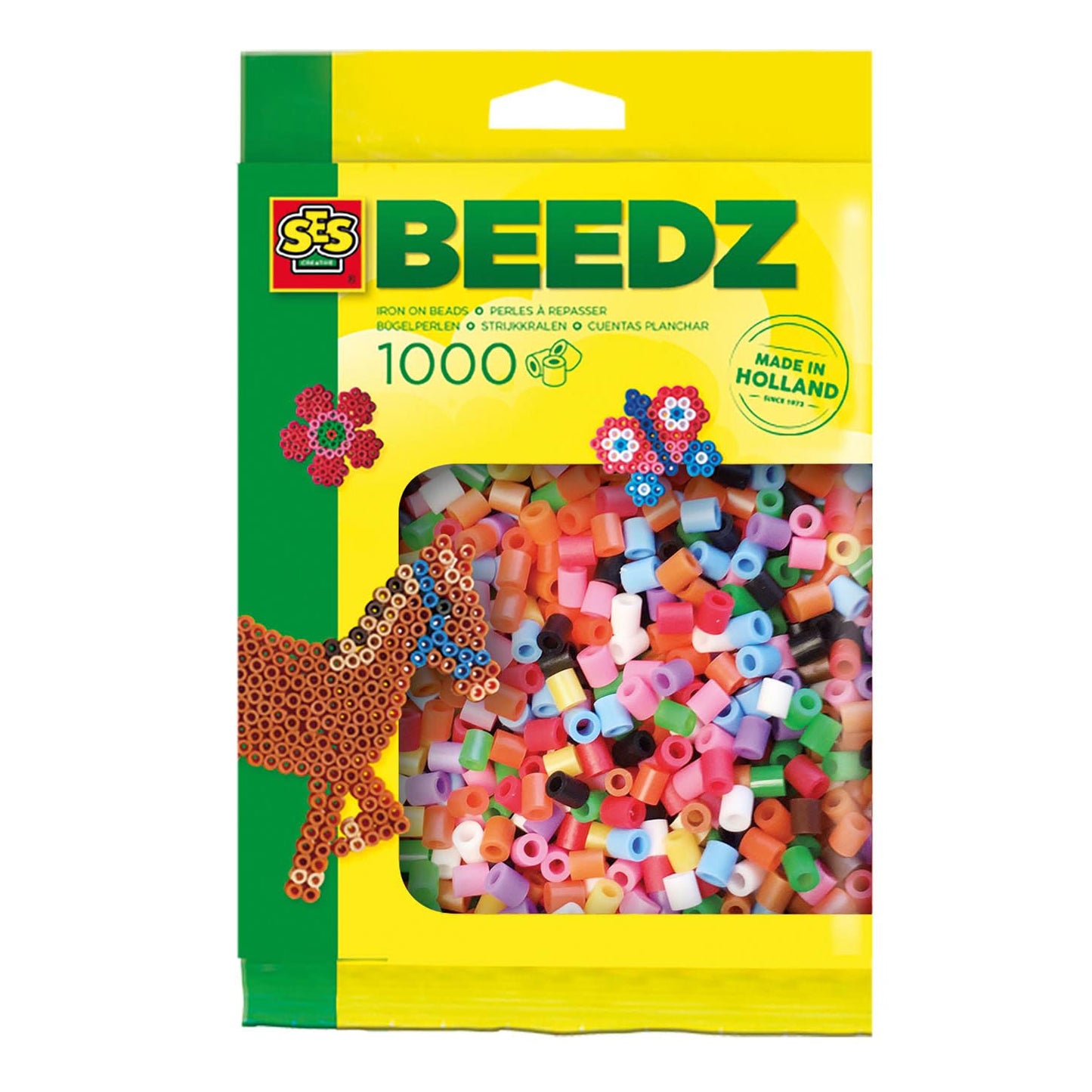 SES Creative Ses strijkkralen - mix basic, 1000st.