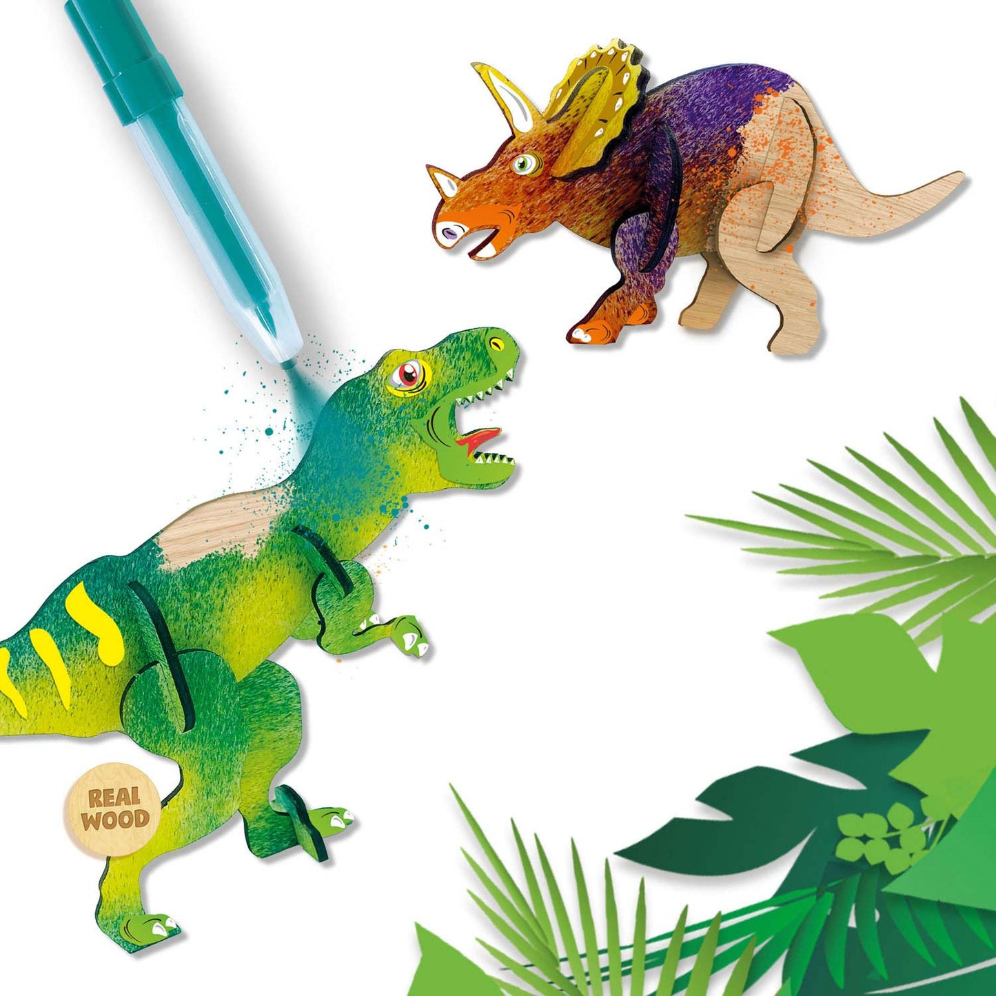 SES Creative Ses blow airbrush blaaspennen dino's