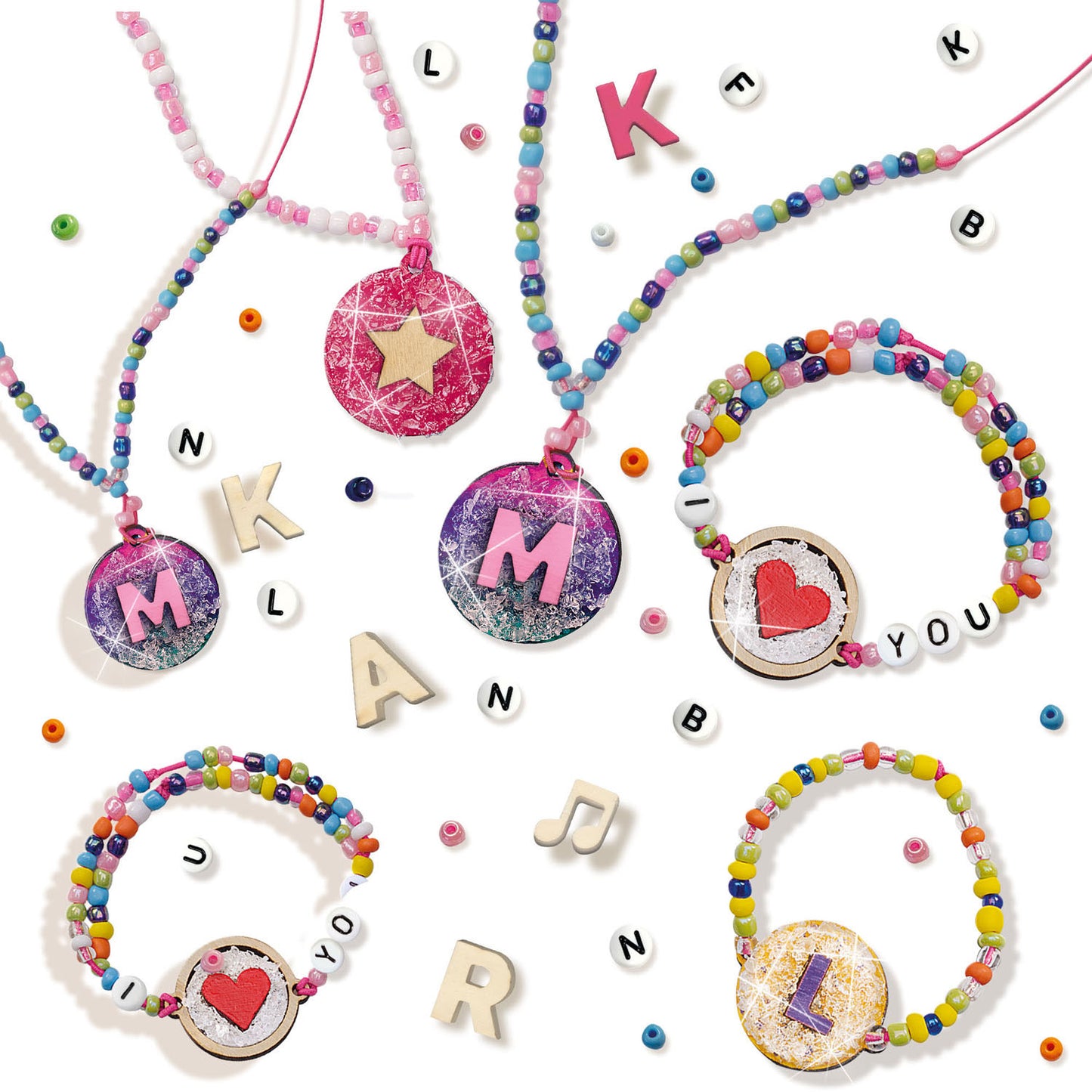 SES Creative Ses easy diamonds - letter sieraden
