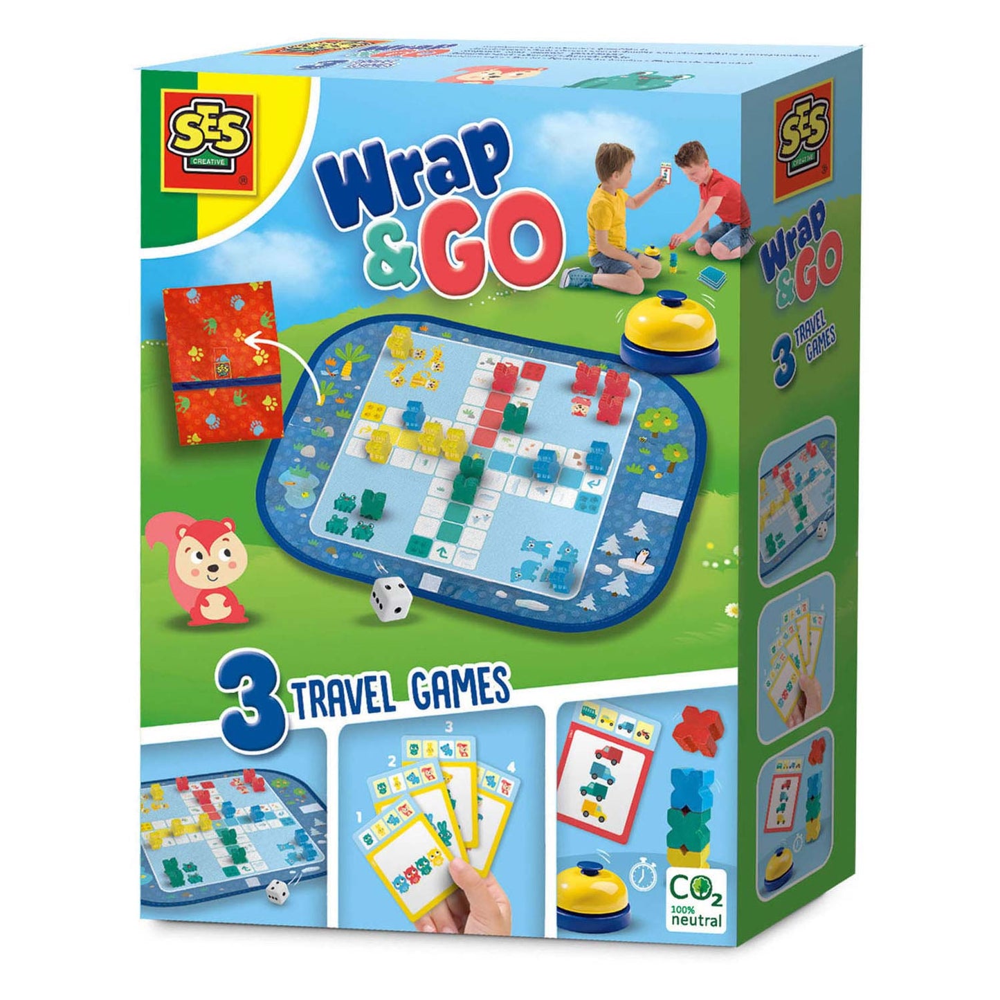 SES wrap en go reisspellen, 3in1
