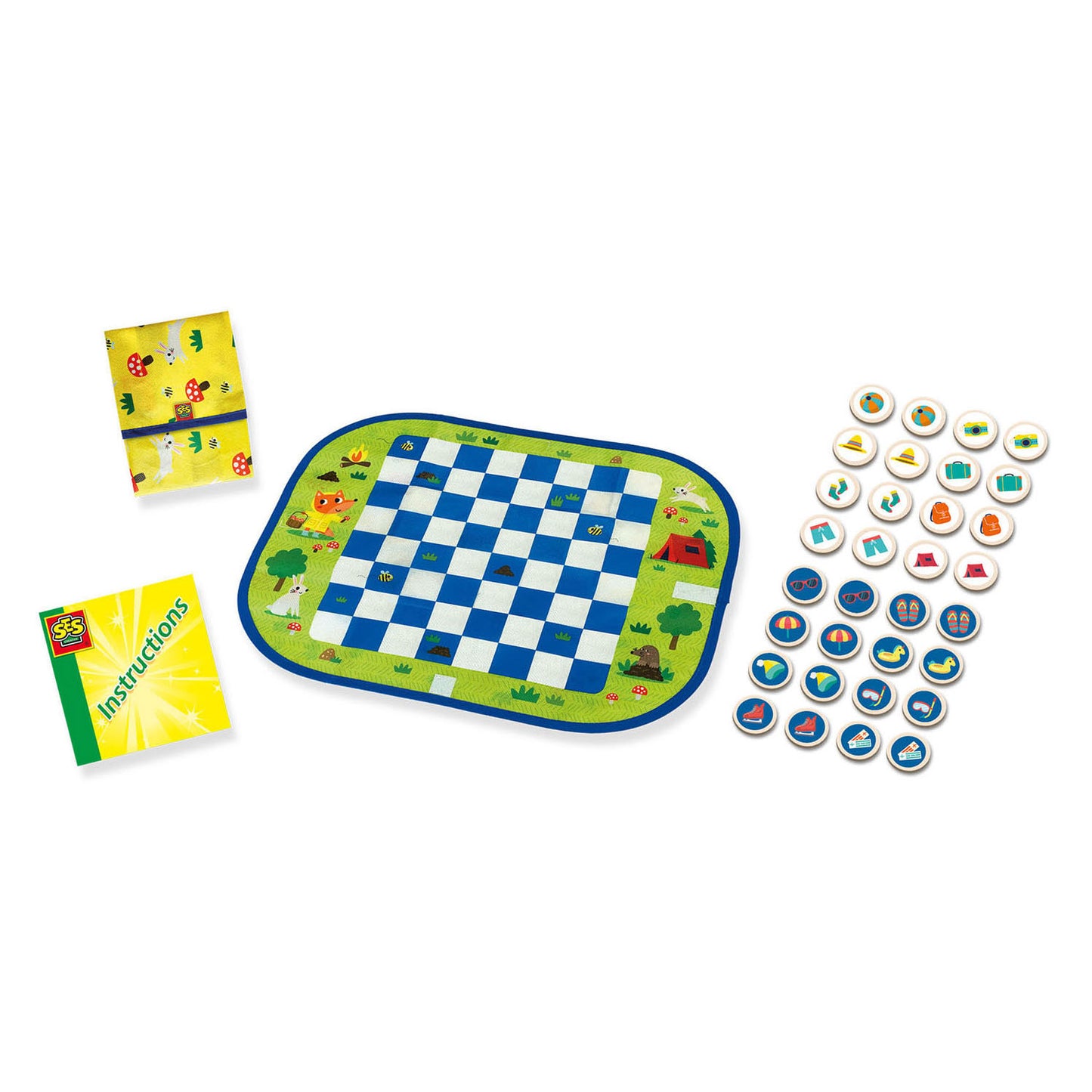 SES wrap en go reisspellen, 3in1