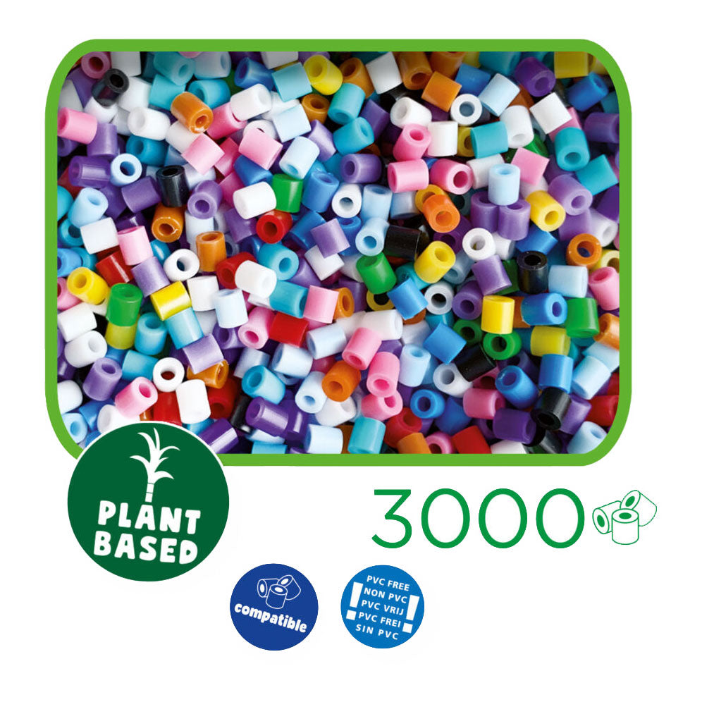SES Creative Ses green beedz - strijkkralen mix 3000