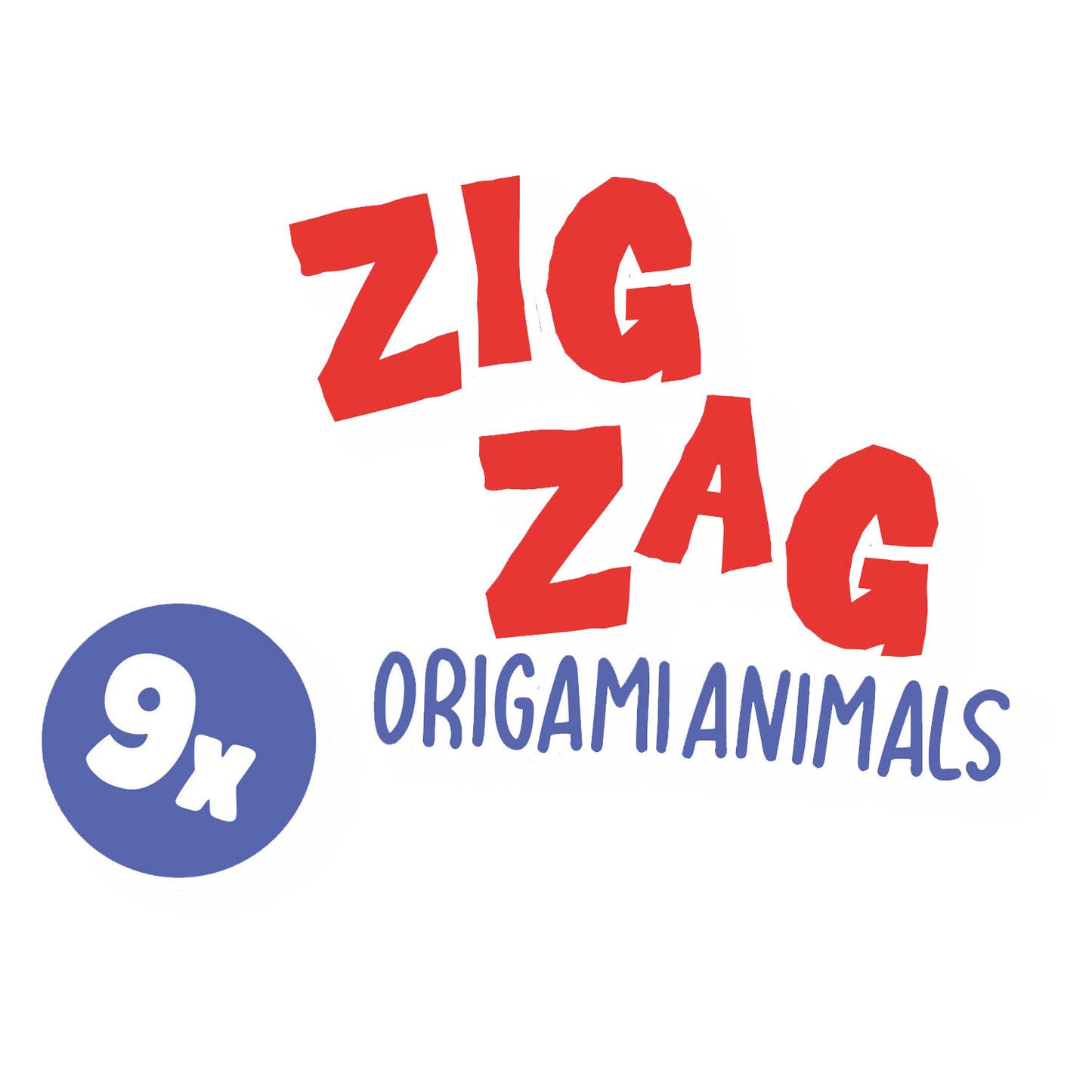 SES Creative Ses zig zag origami dieren