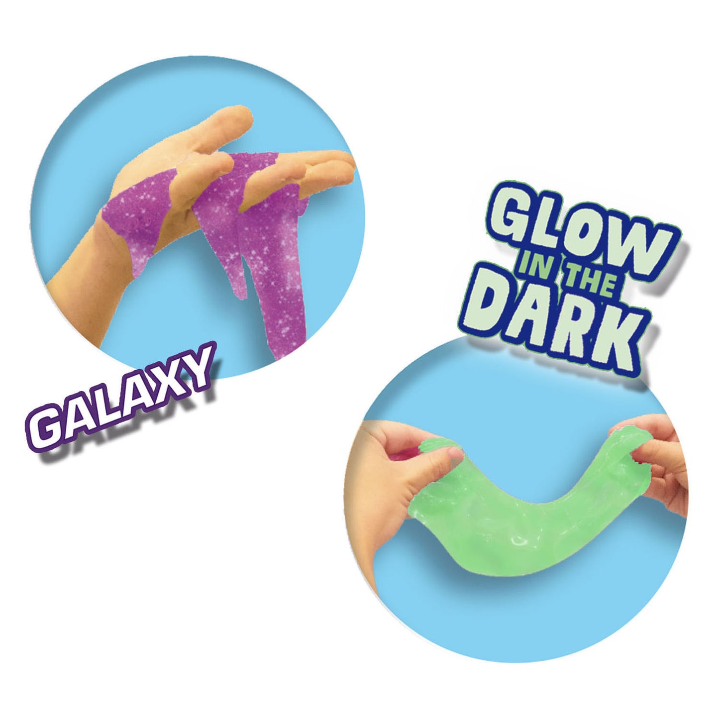 SES slime - glow in the dark 2x120gr