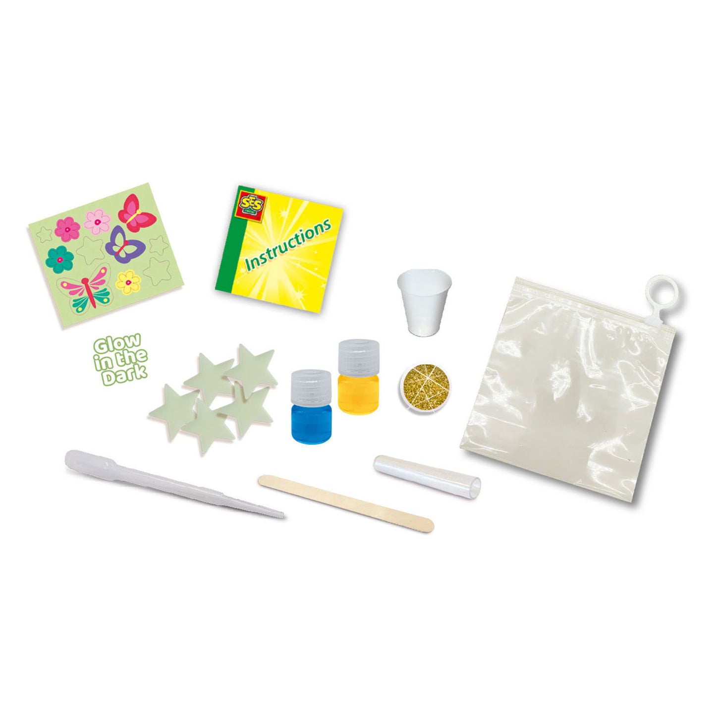 SES Creative Ses slime lab - glow in the dark