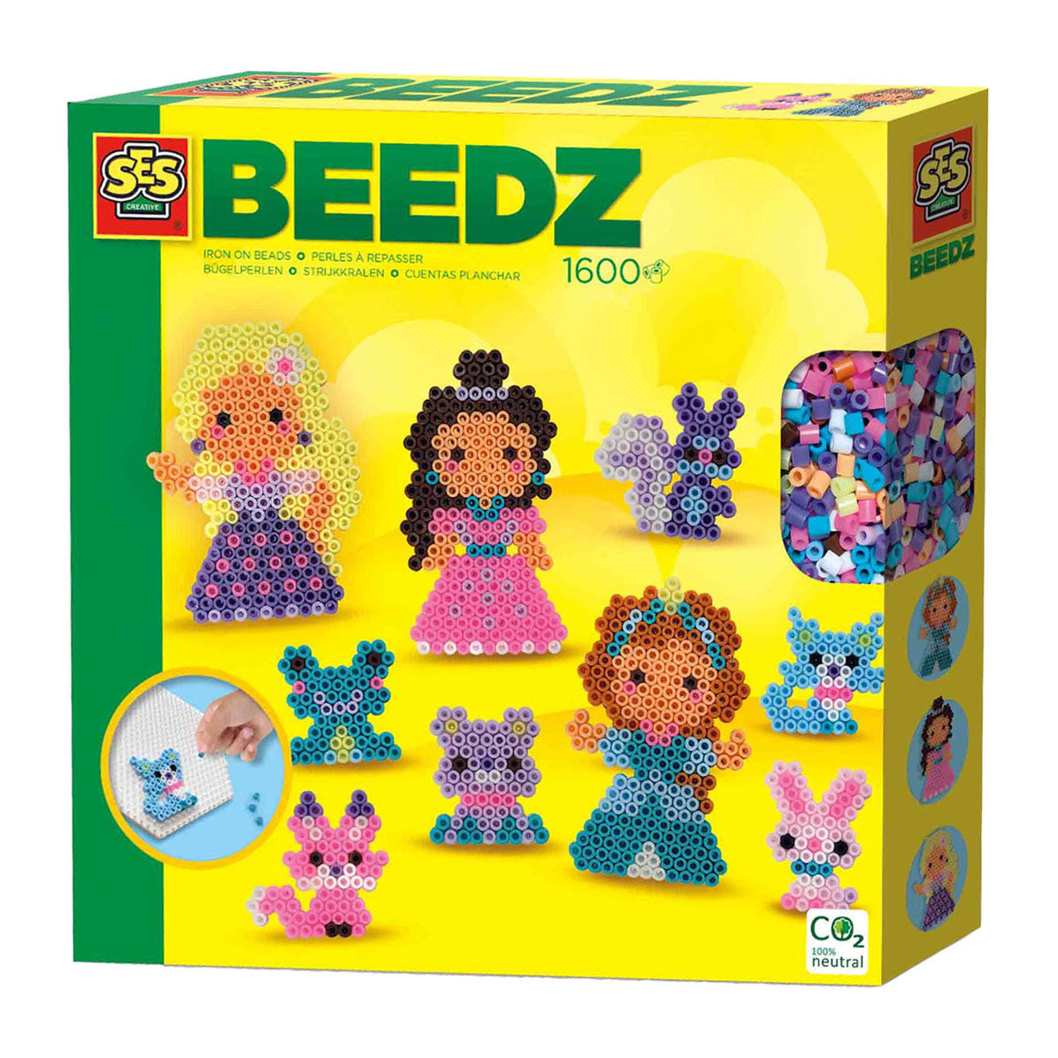 SES Creative Ses strijkkralen - prinsesjes en dierenvriendjes