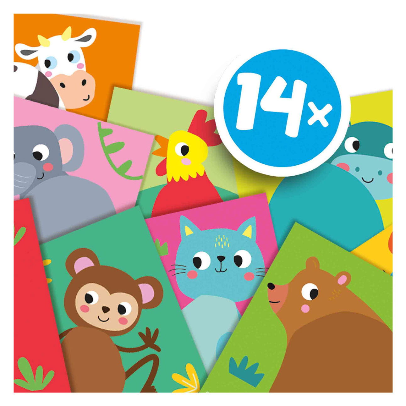 SES Creative Ses my first - dierenstaarten plakken