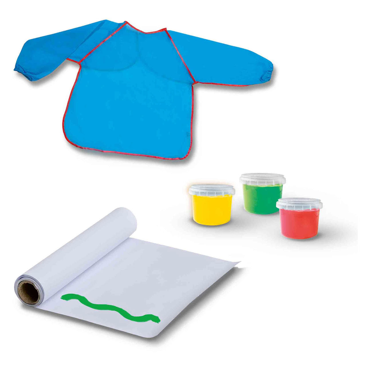 SES my first - verfset met kliederschort