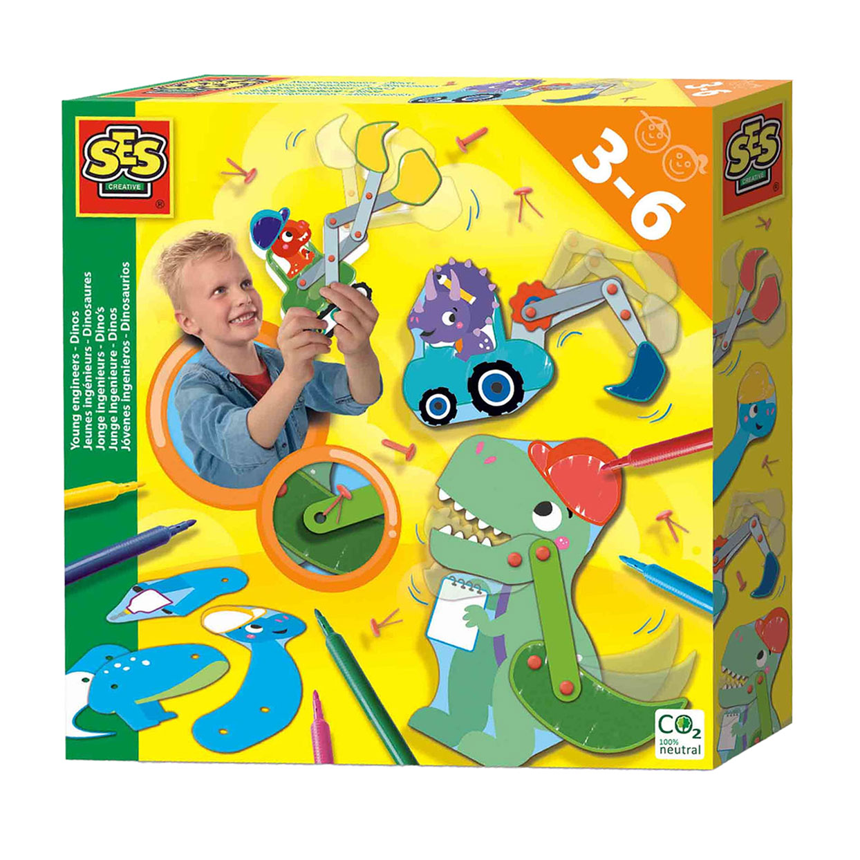 SES Creative Ses jonge ingenieurs - dino's