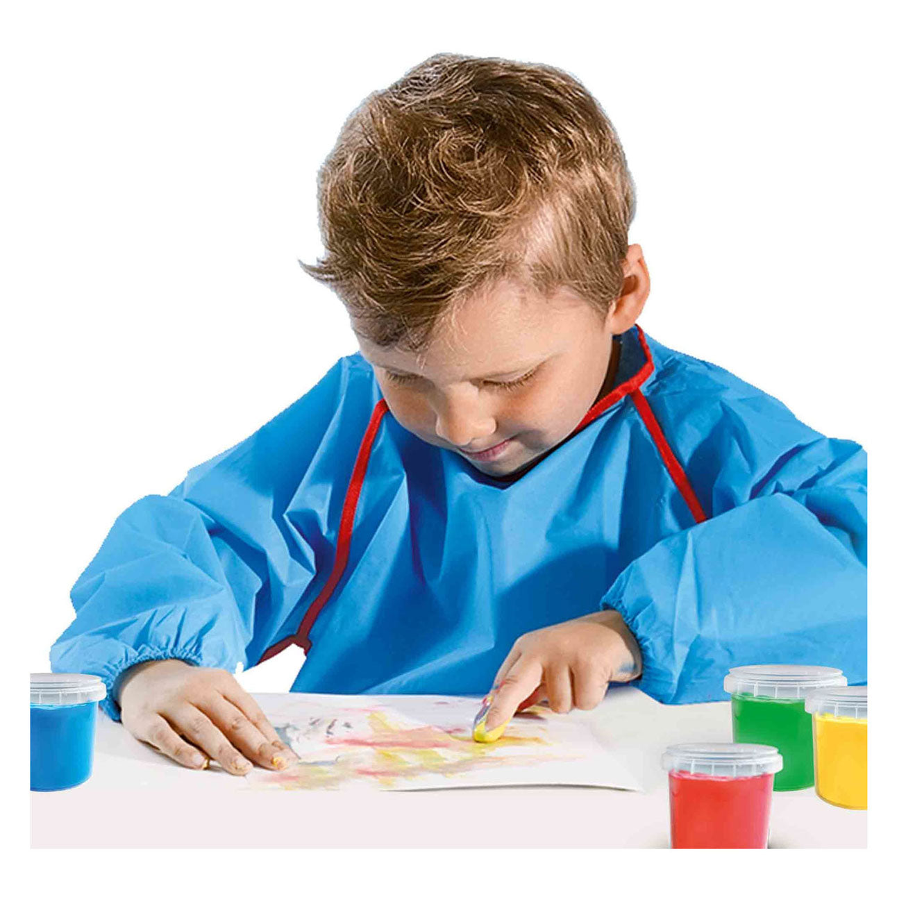 SES vingerverf primaire kleuren, 4x110ml