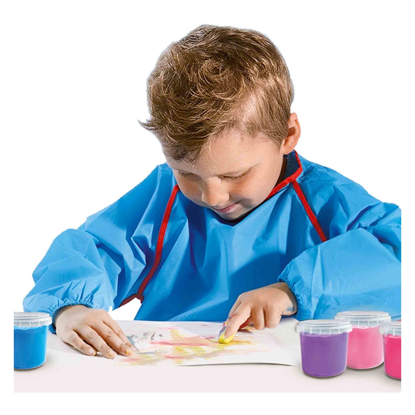 SES Creative Ses vingerverf trendy kleuren, 4x110ml