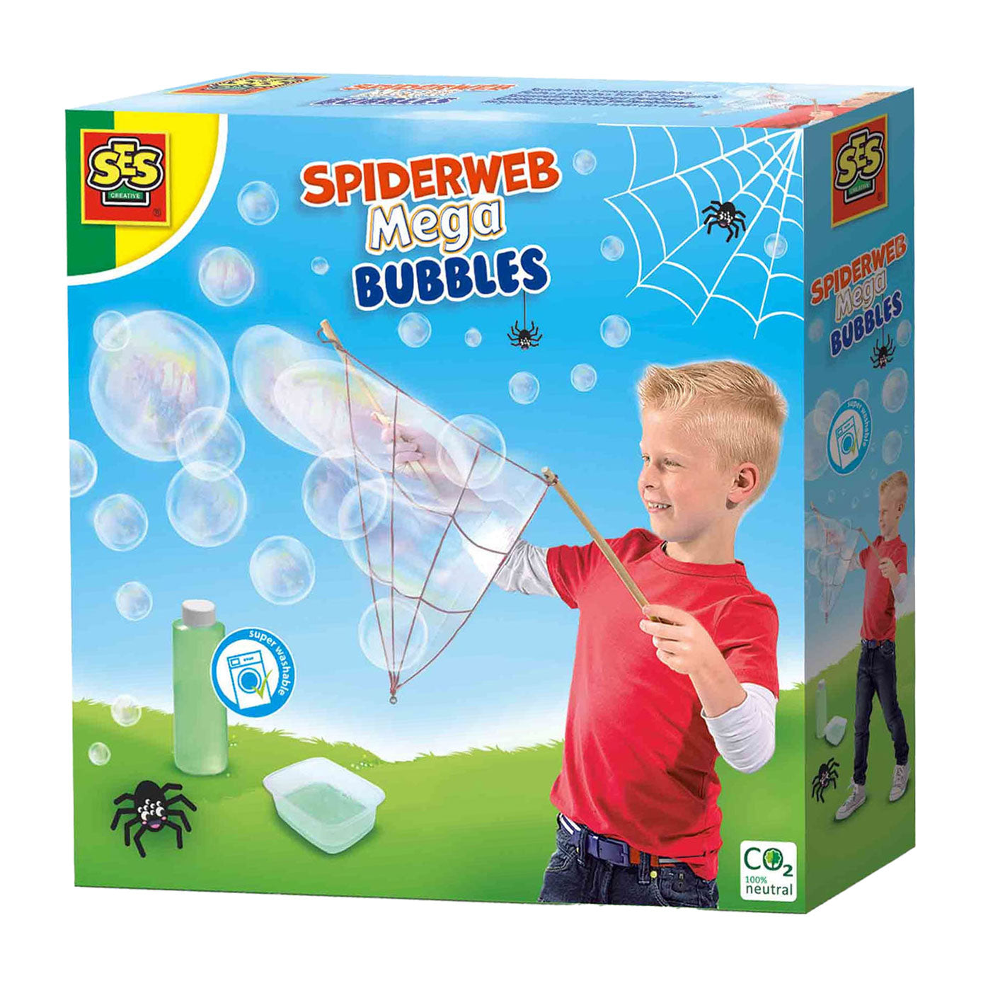 SES Creative Ses spinnenweb mega bubbles