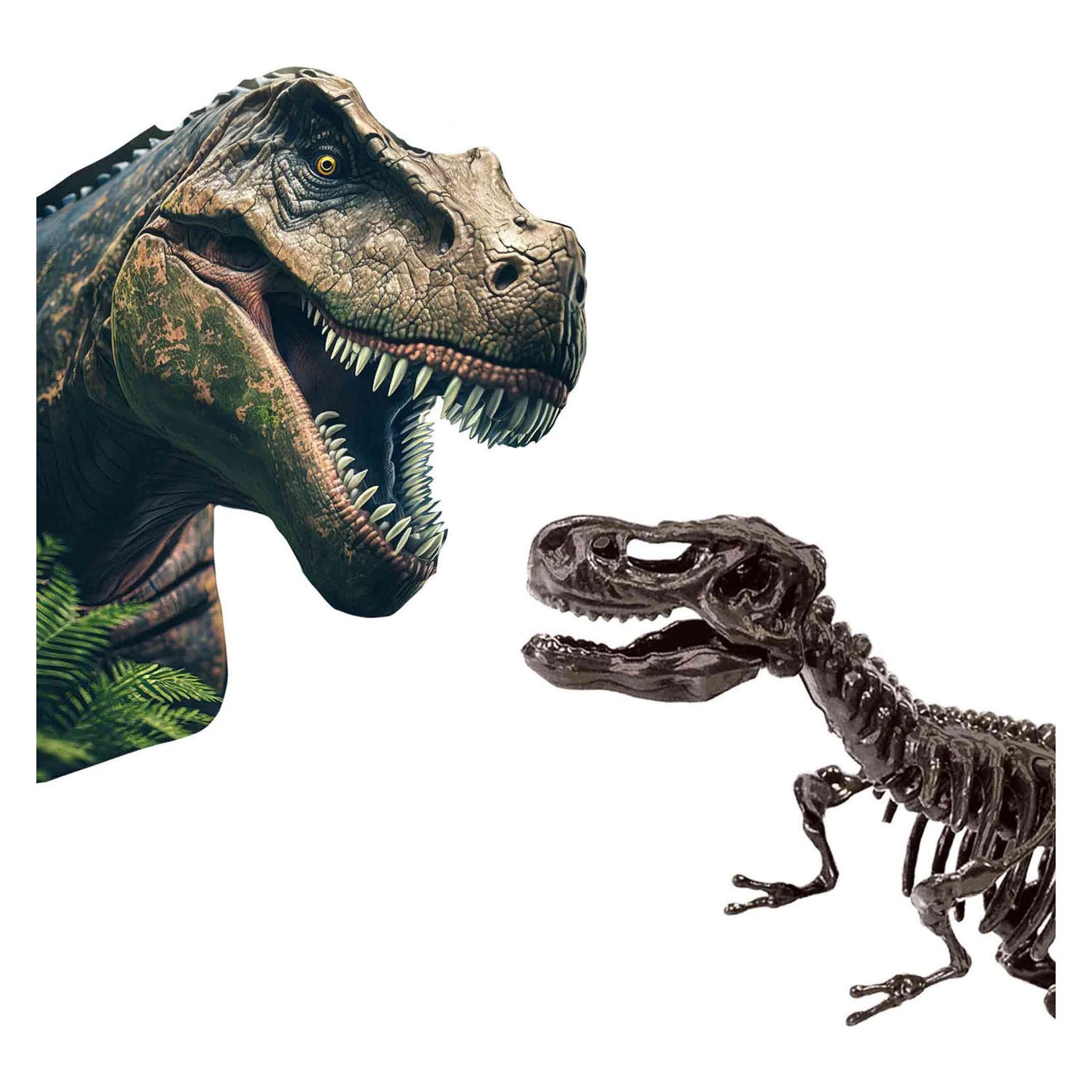 SES explore dino en skelet opgraven 2in1 - t-rex