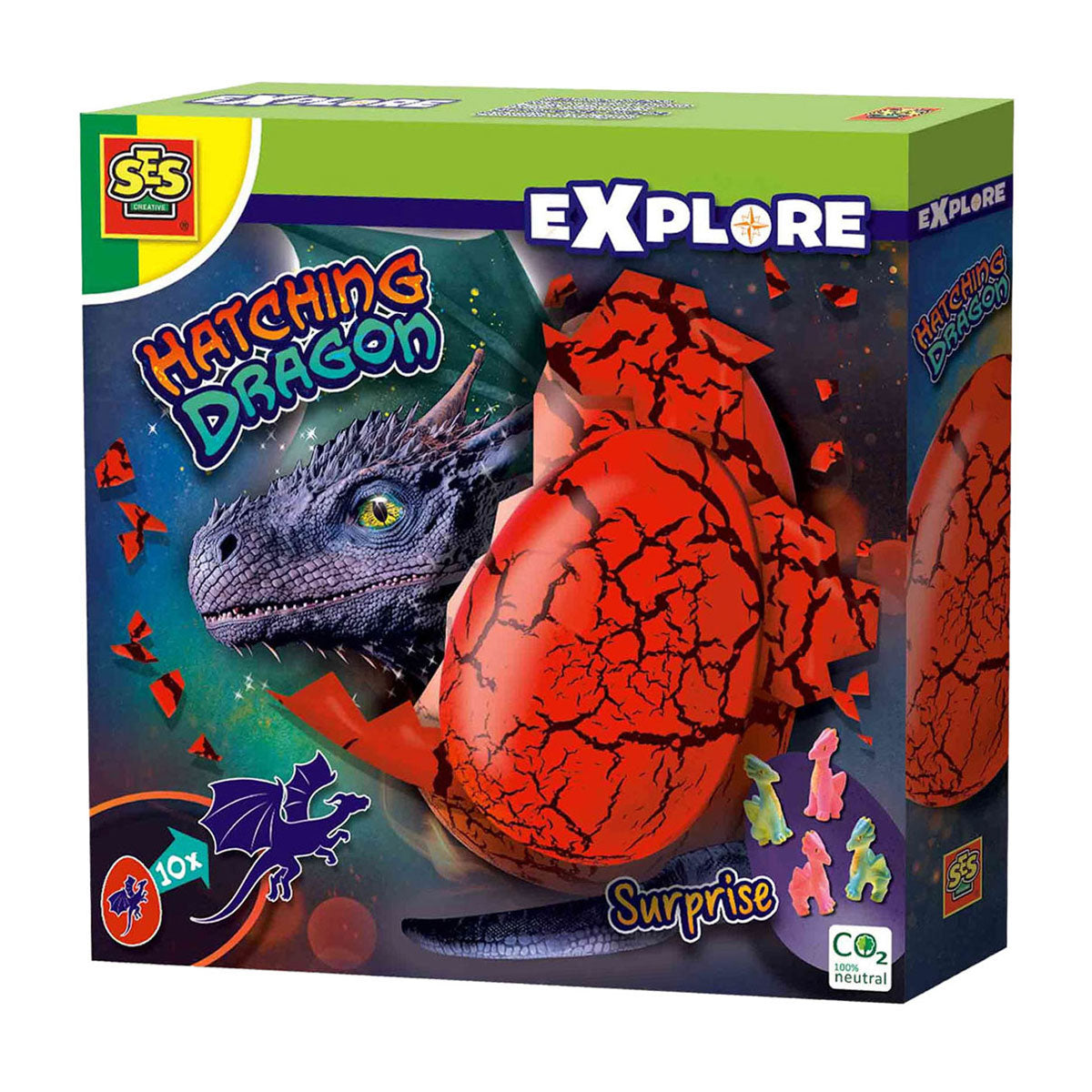 SES explore draak uitbroeden