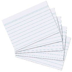 Indexen Herlitz 170 g m² wit A6