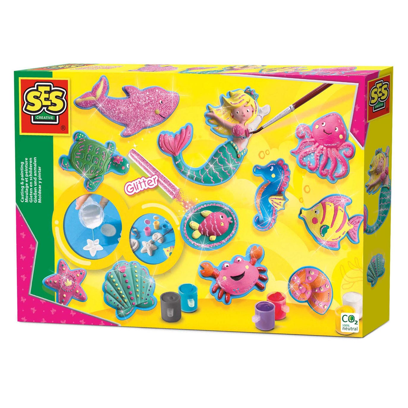 SES Creative Ses gieten en schilderen - oceaanfiguren
