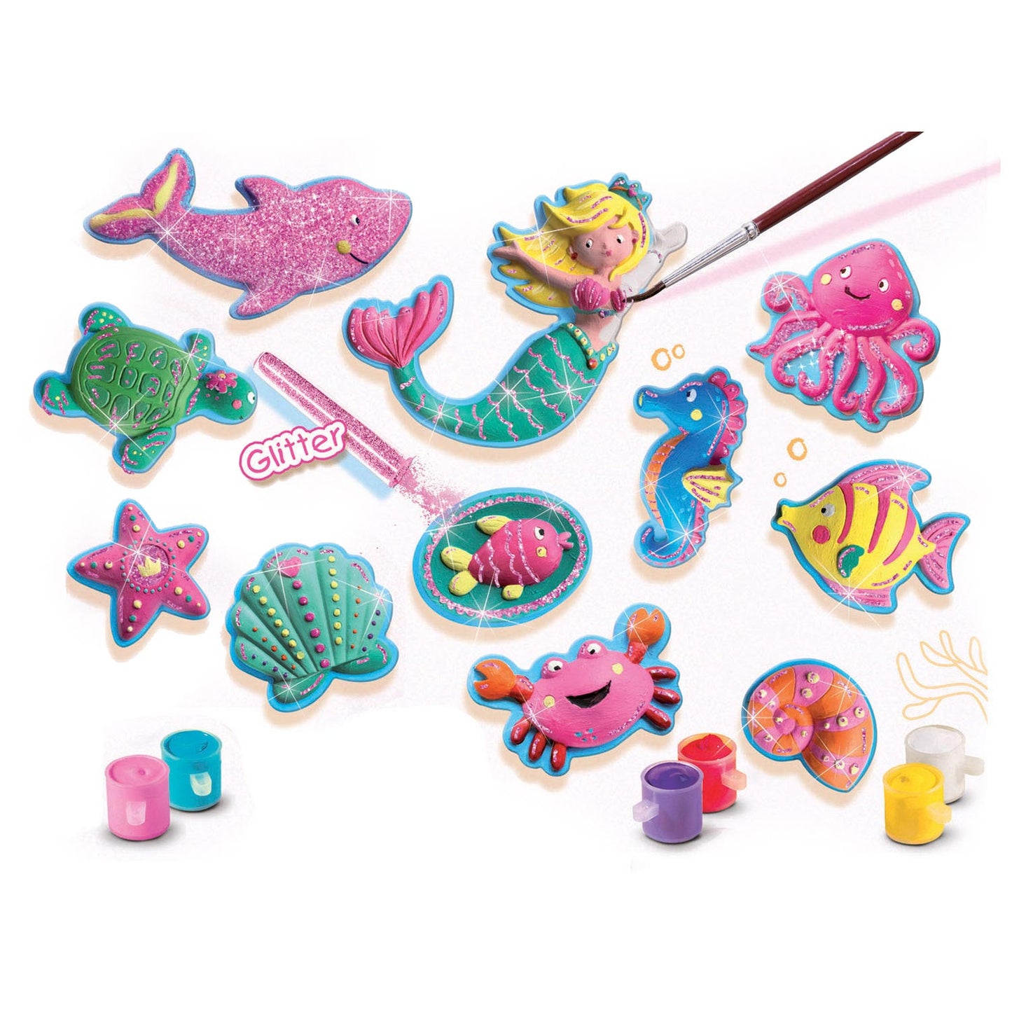 SES Creative Ses gieten en schilderen - oceaanfiguren