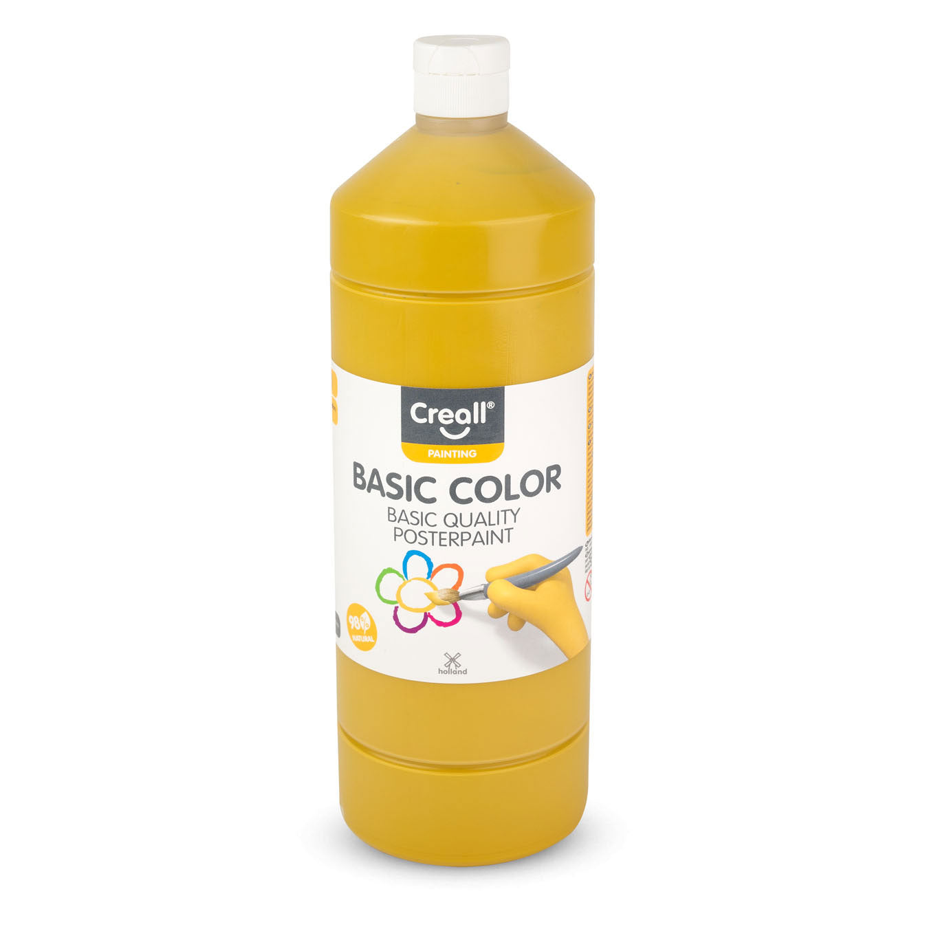 Creall schoolverf oker, 1 liter
