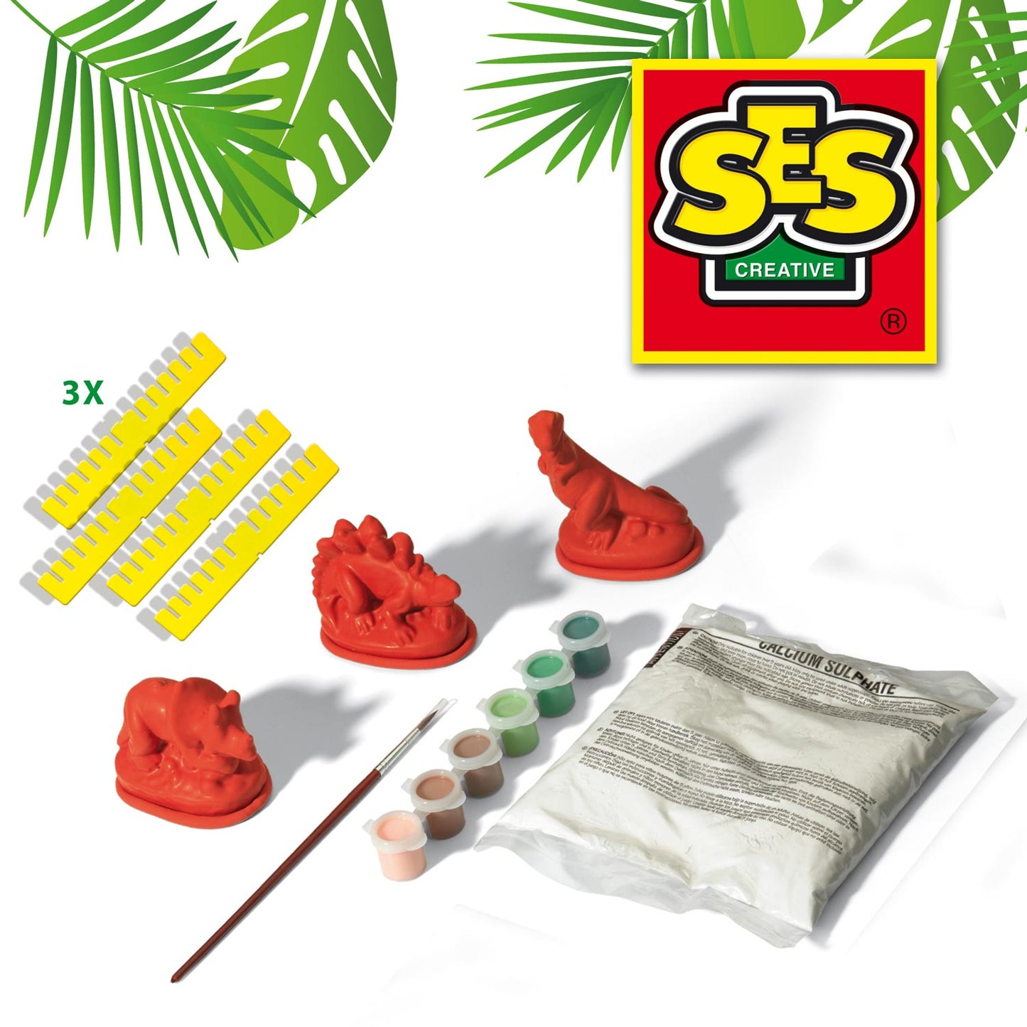 SES Creative Ses gips gieten - dino's