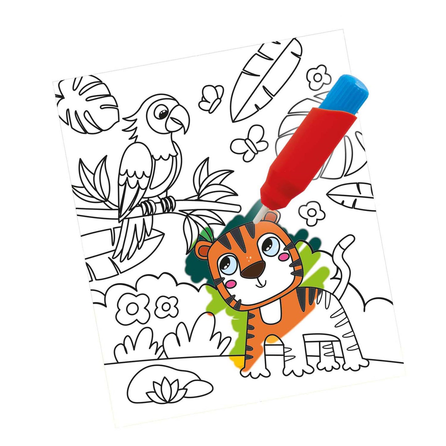 SES Creative Ses kleuren met water kleurboek - op reis