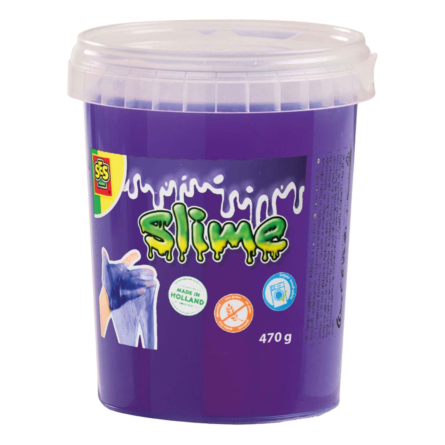 SES Creative Ses slime - paars glitter 470g