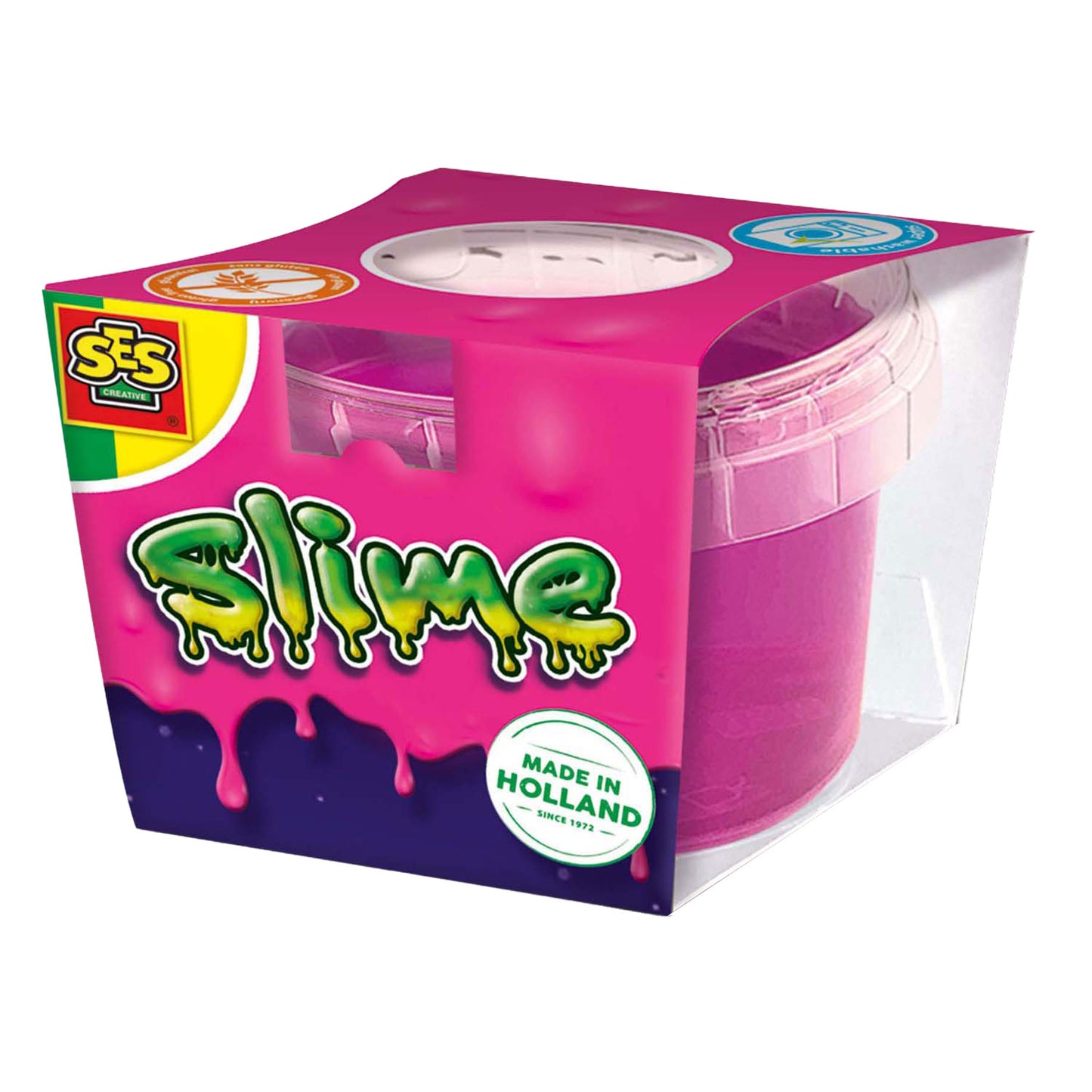SES Creative Ses slime - neon roze 140g