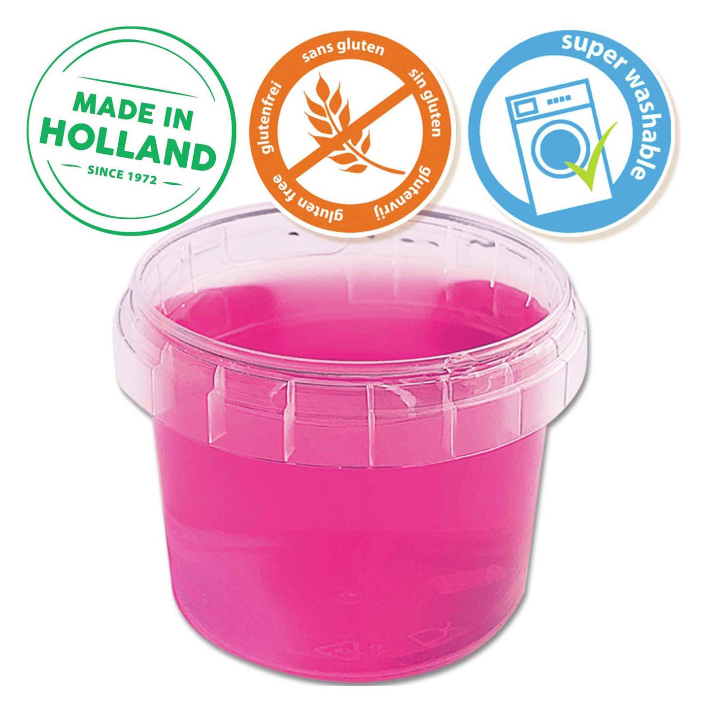 SES slime - neon roze 140g