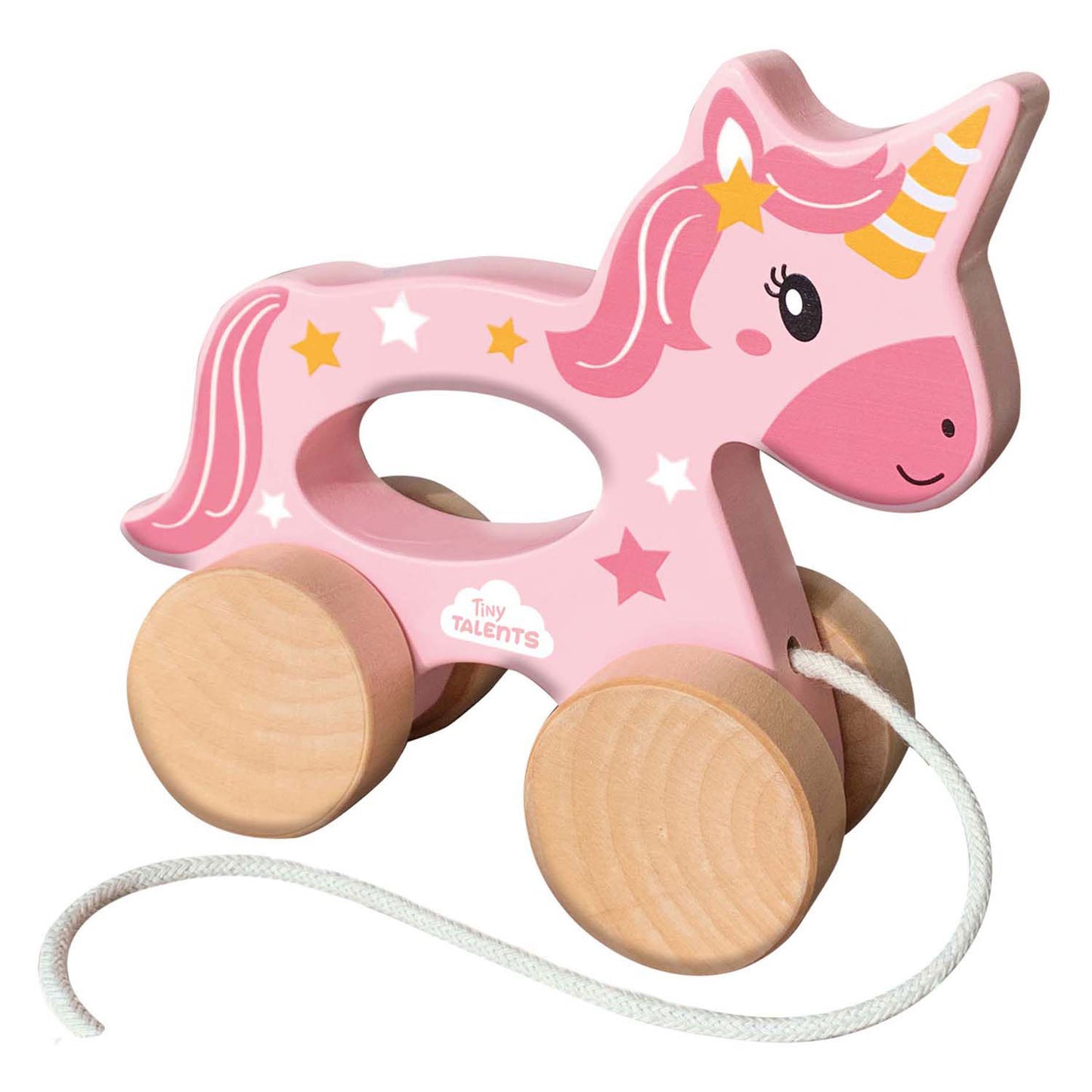 SES Creative Ses houten trekdier 2 in 1 - eenhoorn