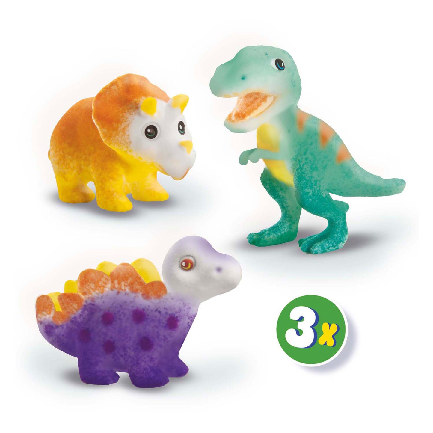 SES Creative Ses blow airbrush pens - dinosaurussen, 3st.