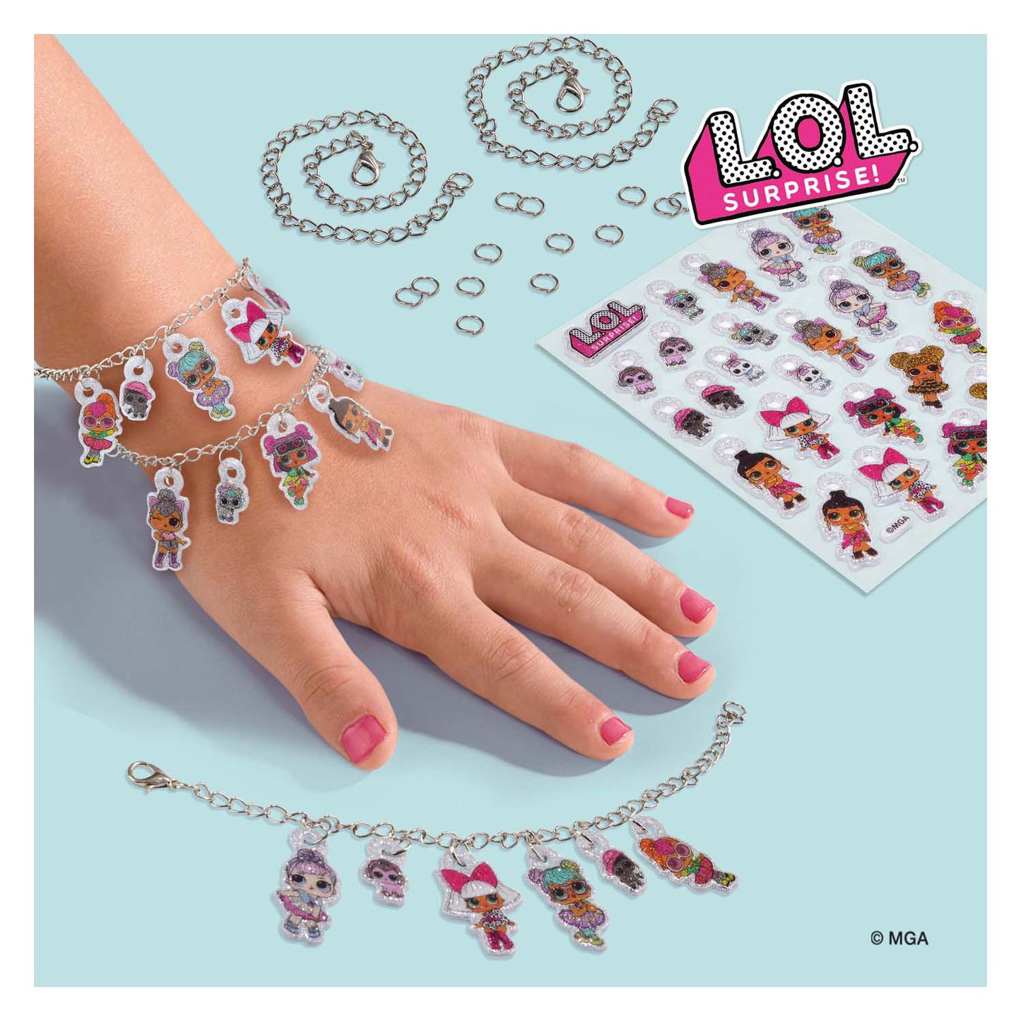 SES l.o.l. puffy sticker armbanden