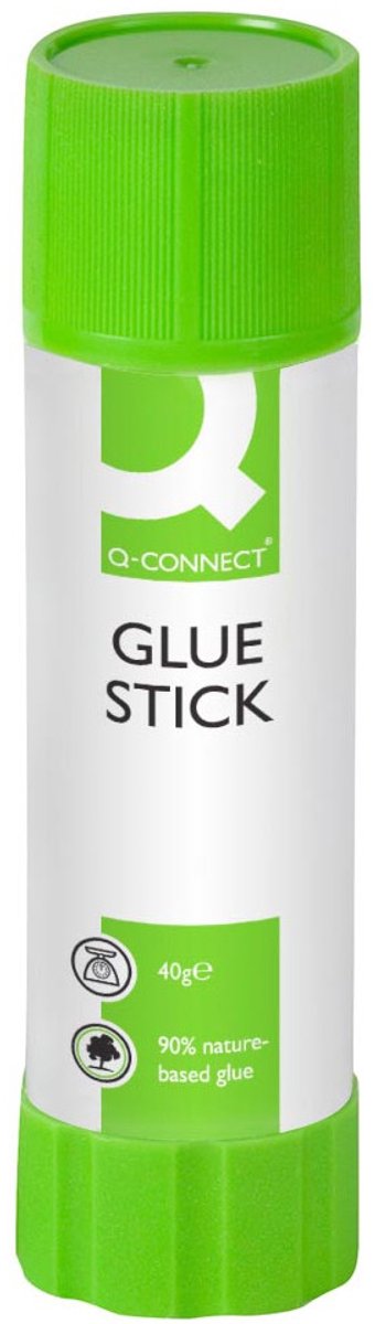 Q-CONNECT plakstift 40 g, doos van 10 stuks