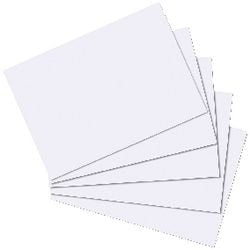 Indexkaarten Herlitz A6 wit