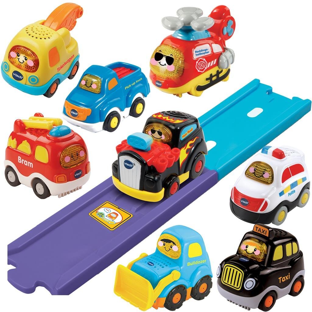 VTech toet toet voertuig + licht en geluid assorti