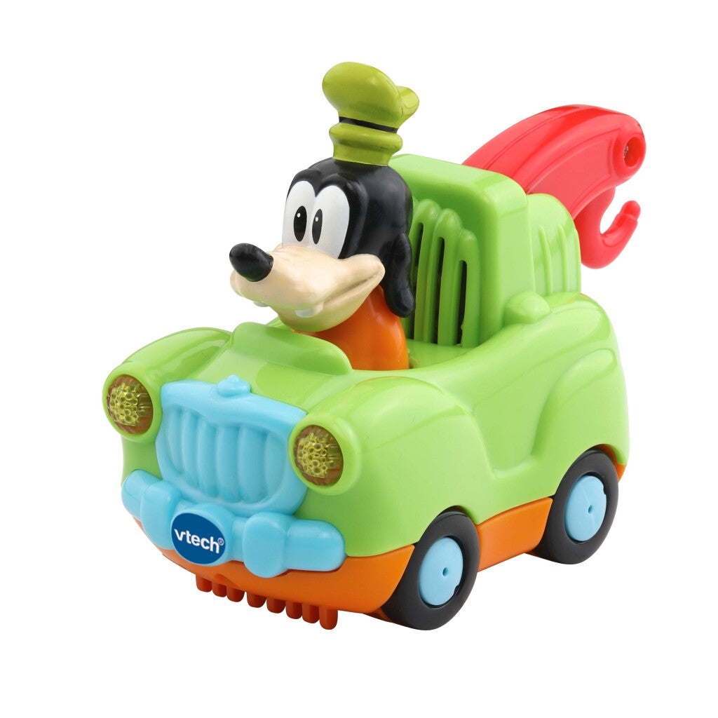 VTech toet toet disney goofy takelwagen + licht en geluid