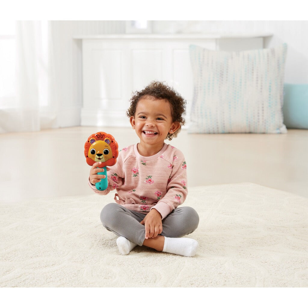 Vtech kiekeboe leeuwtje