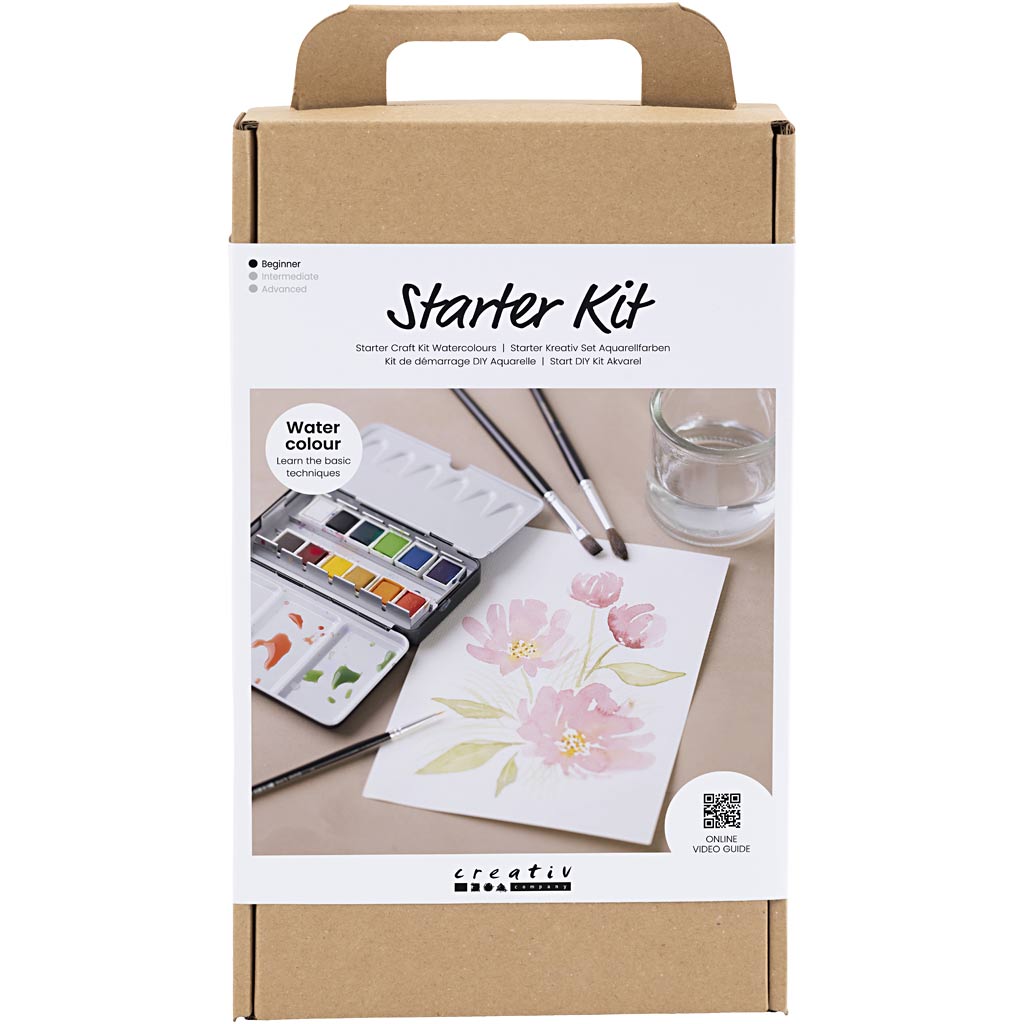 Creative Company Https: www.cchobby.nl starter-hobbyset-aquarel-1-doos