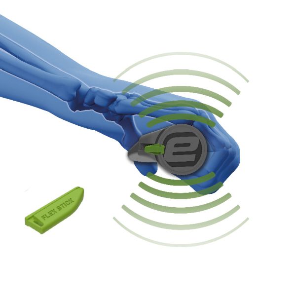 Ergotec Handvatten eg-active flex lang lang zwart