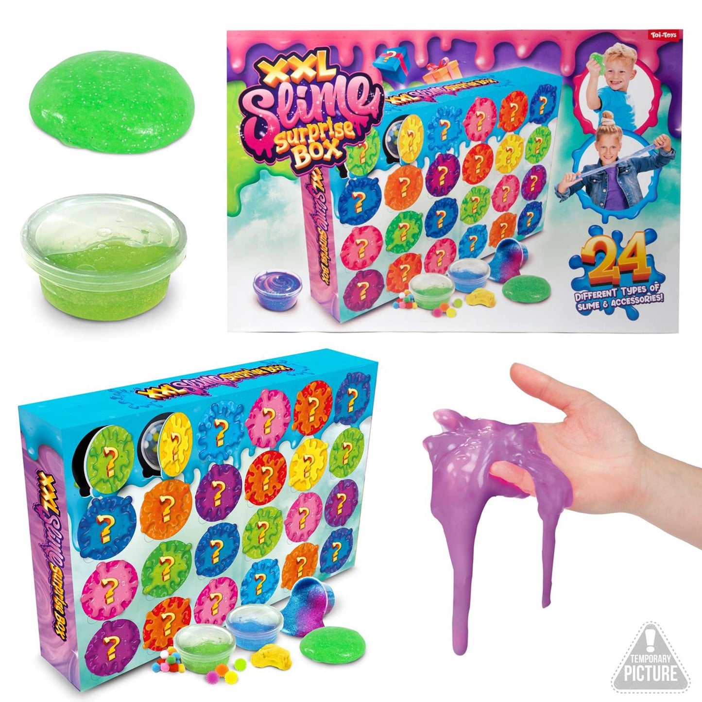 Toi-Toys slime surprise box 24-delig
